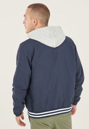 Chaqueta Bomber Azul Navy-Blanco Jack & Jones