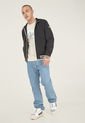 Chaqueta Bomber Negro-Blanco Jack & Jones de Jack & Jones