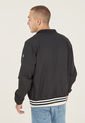 Chaqueta Bomber Negro-Blanco Jack & Jones de Jack & Jones