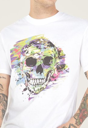 Camiseta Blanco-Multicolor Jack & Jones