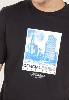 Camiseta JACK&JONES Negro