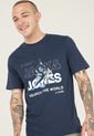 Camiseta Azul Navy-Blanco Jack & Jones de Jack & Jones