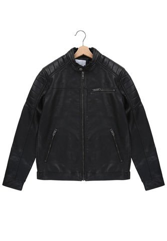 Chaqueta efecto piel - Black — Jack \u0026 Jones