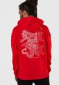 Hoodie Rojo-Blanco Jack & Jones de Jack & Jones