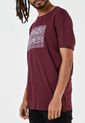 Camiseta Vino-Blanco Jack & Jones de Jack & Jones