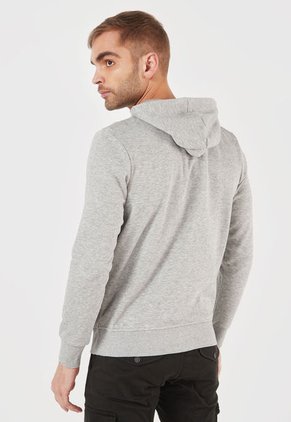 Hoodie Gris-Blanco-Negro Jack & Jones