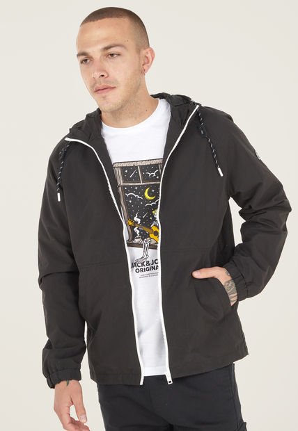 Chaqueta Negro-Blanco Jack & Jones