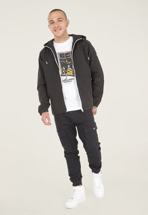 Chaqueta Negro-Blanco Jack & Jones