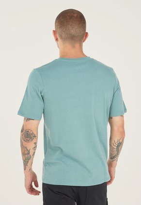 Camiseta Verde Menta-Blanco Jack & Jones