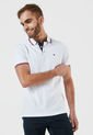 Camiseta Polo Blanco-Azul-Rojo Jack & Jones de Jack & Jones