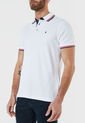 Camiseta Polo Blanco-Azul-Rojo Jack & Jones de Jack & Jones