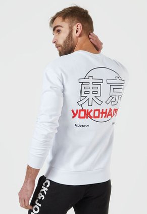 Buzo Blanco-Rojo-Negro Jack & Jones