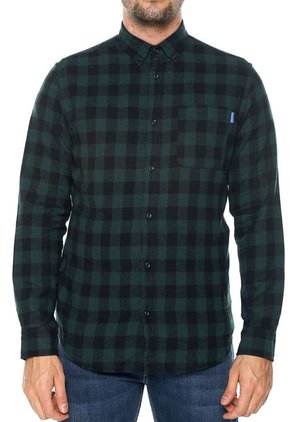 Camisa Verde-Negro Jack & Jones