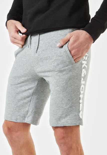 Pantaloneta Gris-Blanco Jack & Jones