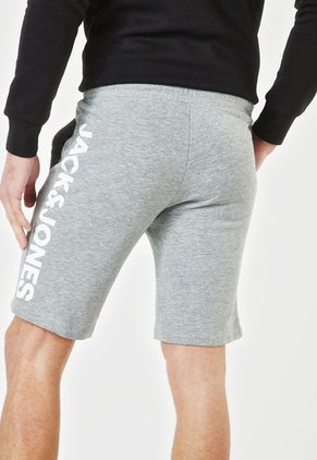 Pantaloneta Gris-Blanco Jack & Jones