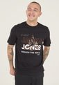 Camiseta Negro-Multicolor Jack & Jones de Jack & Jones