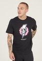 Camiseta Negro-Rosa-Blanco Jack & Jones de Jack & Jones