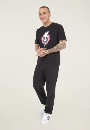 Camiseta Negro-Rosa-Blanco Jack & Jones