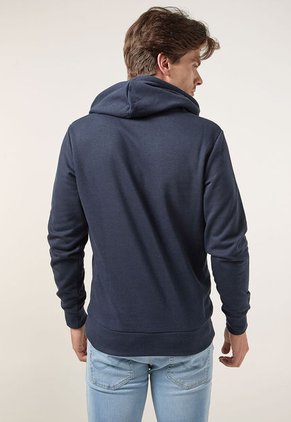 Hoodie Azul Navy-Celeste-Blanco Jack & Jones