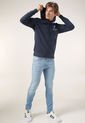 Hoodie Azul Navy-Celeste-Blanco Jack & Jones de Jack & Jones