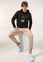 Hoodie Negro-Blanco-Verde Jack & Jones de Jack & Jones