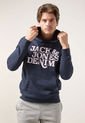 Hoodie Azul-Blanco Jack & Jones de Jack & Jones