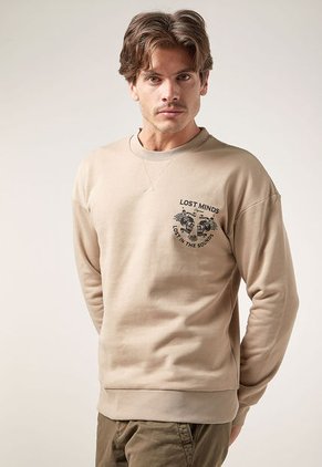 Buzo Beige-Negro-Blanco Jack & Jones