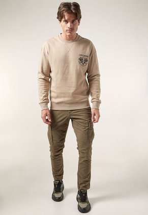 Buzo Beige-Negro-Blanco Jack & Jones