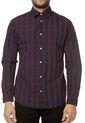 Camisa Vino Tinto-Azul jack & Jones de Jack & Jones