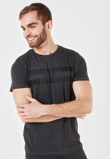 Camiseta Gris-Negro Jack & Jones