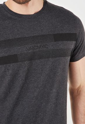 Camiseta Gris-Negro Jack & Jones