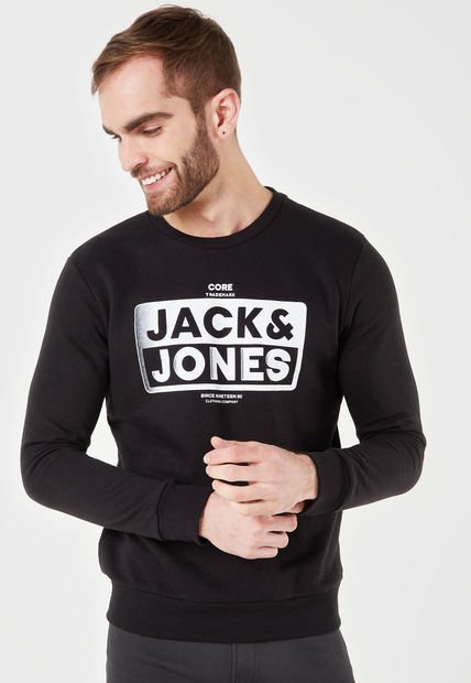Buzo Negro-Blanco Jack & Jones