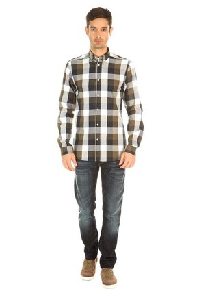 Camisa Jack & Jones Azul Oscuro