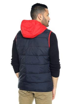 Chaleco Rojo-Blanco-Azul Jack & Jones