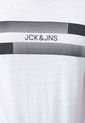 Camiseta Blanco-Negro Jack & Jones de Jack & Jones