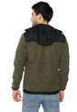 Chaqueta Verde Oliva-Negro Jack & Jones de Jack & Jones