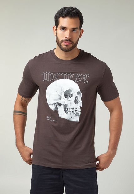 Camiseta Cafe-Blanco Jack & Jones