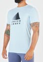 Camiseta Celeste-Negro Jack & Jones de Jack & Jones