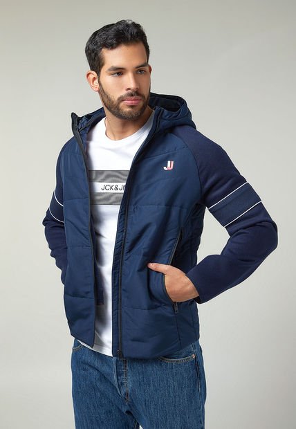 Chaqueta Azul-Blanco Jack & Jones