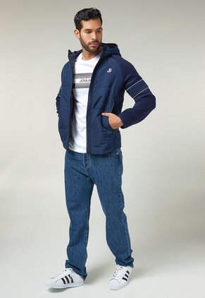 Chaqueta Azul-Blanco Jack & Jones