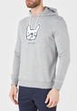 Hoodie Gris-Blanco-Azul Jack & Jones de Jack & Jones