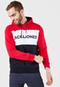 Hoodie Rojo-Blanco-Azul Jack & Jones de Jack & Jones