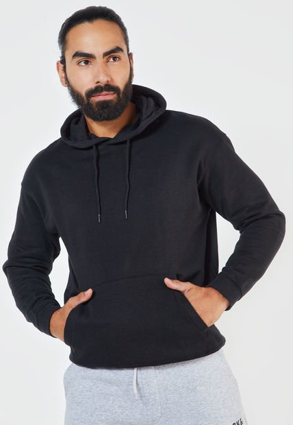 Hoodie Negro Jack & Jones