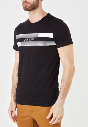 Camiseta Negro-Blanco Jack & Jones