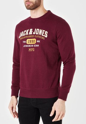 Buzo Vinotinto-Blanco-Mostaza Jack & Jones