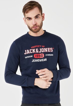 Buzo Azul-Blanco-Rojo Jack & Jones