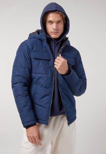Chaqueta Azul Navy-Negro Jack & Jones