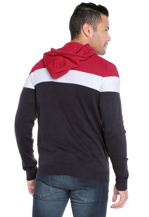Buzo Jack & Jones Azul-Blanco-Rojo