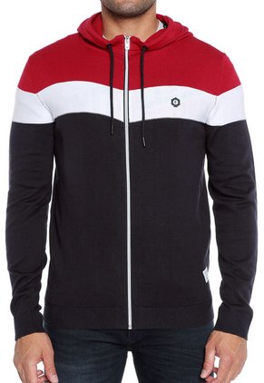 Buzo Jack & Jones Azul-Blanco-Rojo