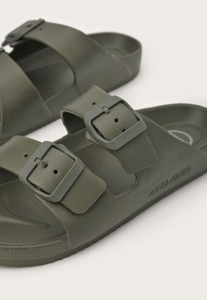 Sandalia Verde Oliva Jack & Jones Croxton Moulded